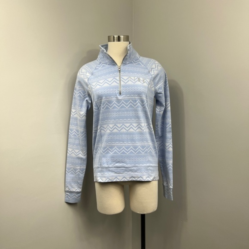 VS Purple Aztec Quarter‎ Zip